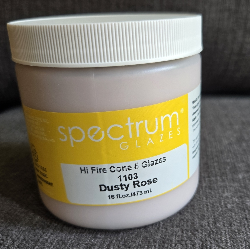 Spectrum Dusty Rose Glaze (cone 5, unopened)